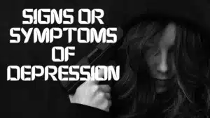 Symptoms of depression